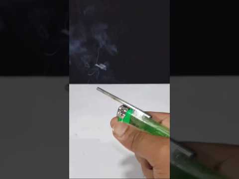 چجوری با فندک گان بی خطر درست کنیم کاردستی مخصوص گیمرا 9 گیم گیمر