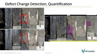 Defect Mapping and Quantification for Concrete Bridges, Dams, and Other Assets.