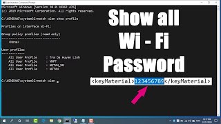 How to Hack Wifi Passwords by using CMD | Command Prompt | Computer Tech