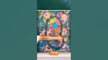 全員集合🍓#チョークアート #ショート動画 #黒板アート #すとぷり #ジェルくん  #莉犬くん #ななもり #ころんくん #ジェルくん #さとみ #るぅとくん #chalkart #shorts