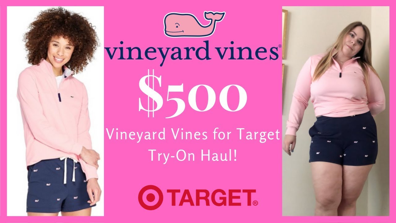 500 Vineyard Vines X Target TryOn Haul! YouTube
