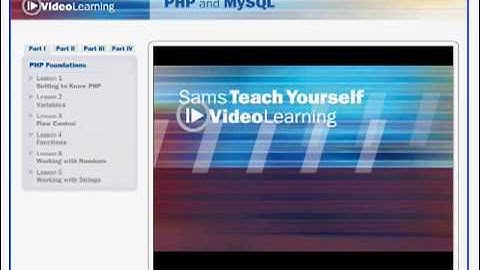 The Sams Teach Yourself Video Learning Starter Kits