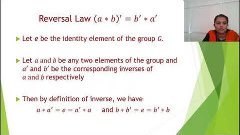 Elementary Properties of Groups