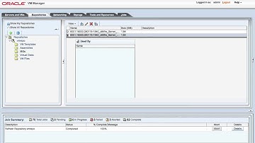 Load an ISO file in Oracle VM 3.1.1.