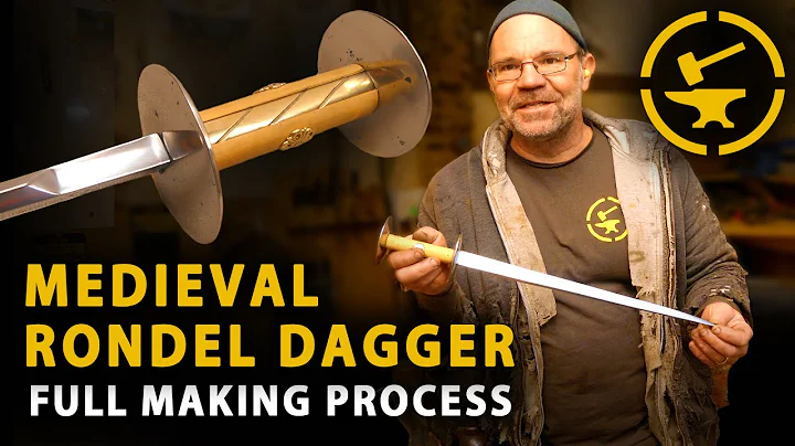 Medieval Rondel Dagger - FULL MAKING PROCESS