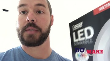 LED Retrofit Light Installation for $3, EASY DIY