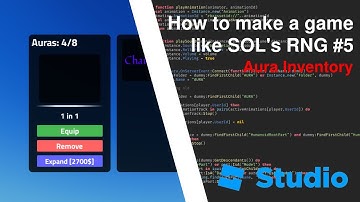 Part 5 INVENTORY | How to make a game like SOL