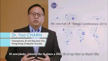 Hong Kong Internet of Things Conference 2016 - Toa Charm