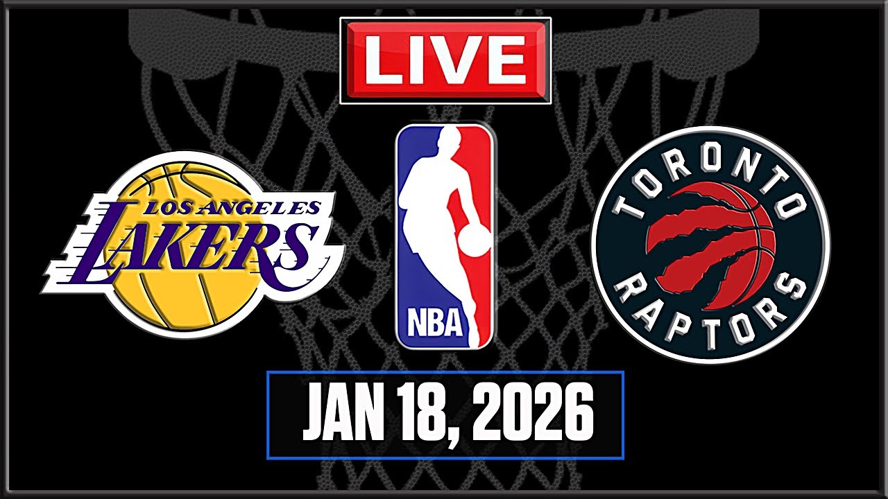 NBA Live!  LAKERS vs RAPTORS | Los Angeles vs Toronto |Luka vs Barnes | JAN 18, 2026 | NBA 2K26