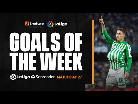 Goals of the Week: Cristian Tello sinks Real Madrid MD27