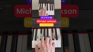 Michael Jackson - Heal the world #pianotutorial #pianolessons @ohmonpiano