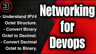IPv4 Addressing Explained: Octet Structure &amp; Decimal‑Binary Conversion Tutorial.
