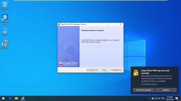 התקנת Checkpoint VPN Client במחשב