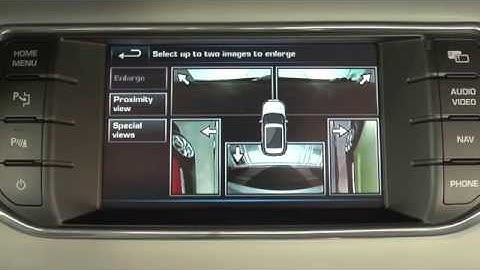 Demonstration of the Land Rover Surround Camera