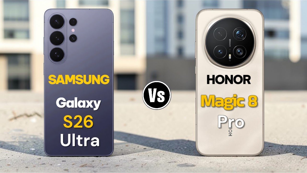 Samsung Galaxy S26 Ultra Vs Honor Magic 8 Pro || 🤔من الأفضل 
