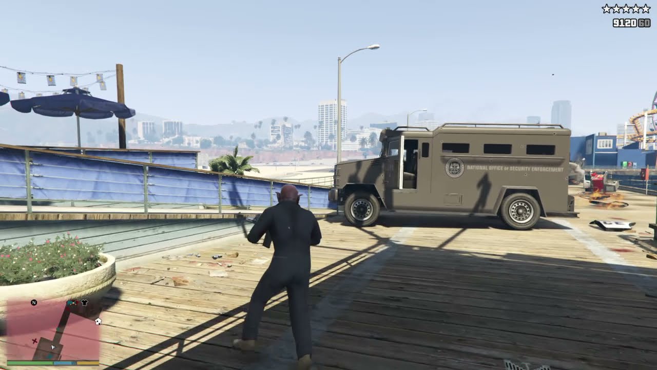 GTA 5 PS4 - Beach Massacre + Police Massacre/ Five Star Escape ( Demon Trevor )