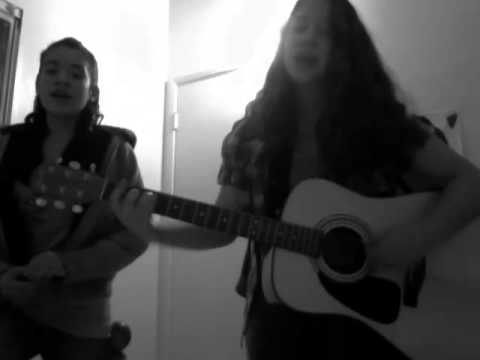 Lorena and Rebecca singing Jesse McCartney