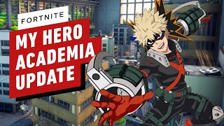 Fortnite x My Hero Academia Collab Update Details Explained
