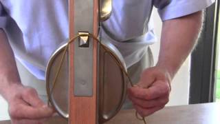 Crescent Handle Antiligature / ADA lockset featuring a beveled latch