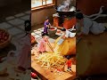Cute Dolls Cooking Aloo Capsicum Bhaji 🥔🌶️ | Miniature Village Food CTR #ai #aianimation