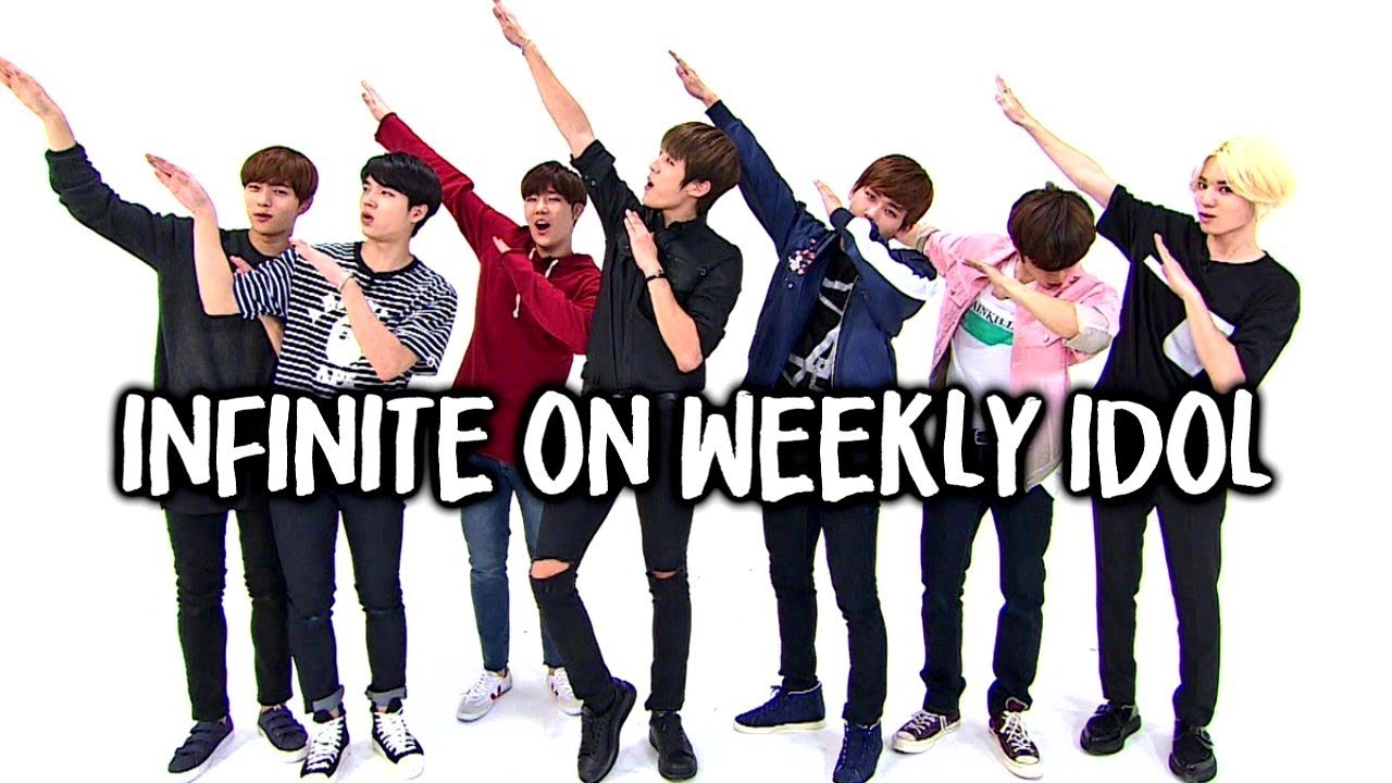 Infinite being a mess on Weekly Idol for 7 years