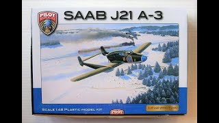 ENG kit review: 1:48 Pilot replicas SAAB J21 english 1 48 Saab J 21