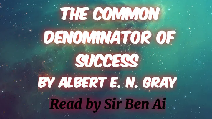 The Common Denominator of Success| Audio Book