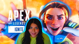 THE NEW LEGEND DOES WHAT!? | APEX LEGENDS IGNITE | REACTION