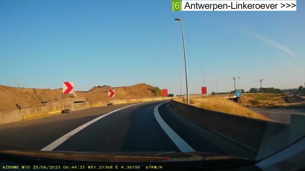 R1 Ring Antwerp - Update Antwerpen West - Sint-Anna - Oosterweel (B)