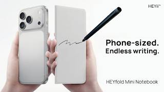 HEYfold Mini｜スマホサイズで無限にリユース可能なリユーザブルノート