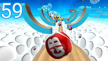 Going Balls Level 59 And Bonus Level 60 Android ios Mobile Gameplay