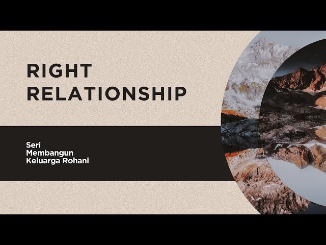 Right Relationship | Sumarno Kosasih class=