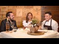 Comida, vino rosado y buena platica con Chef Atzin Santos