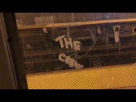 MTA LIRR Train Station Shelter Saying “The Crew” @ Bethpage NY