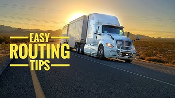 How to TRIP PLAN for Truck Drivers; Trucker Path App