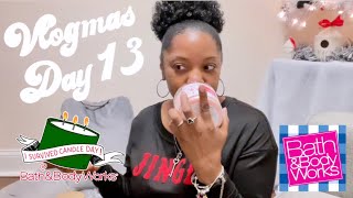 BATH AND BODY WORKS CANDLE DAY 2021 | CHRISTMAS ADVENT CALENDAR 2021 | VLOGMAS | ELF ON THE SHELF