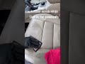 Three easy steps to clean the leather in your car #amazingcars247 #cargram #cars #autodetail #detail