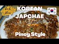 Korean japchae pinoy style