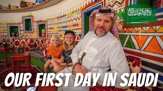 DAMMAM SAUDI ARABIA: Gavin’s Birthday AND our first day out exploring in Saudi Arabia with kids!