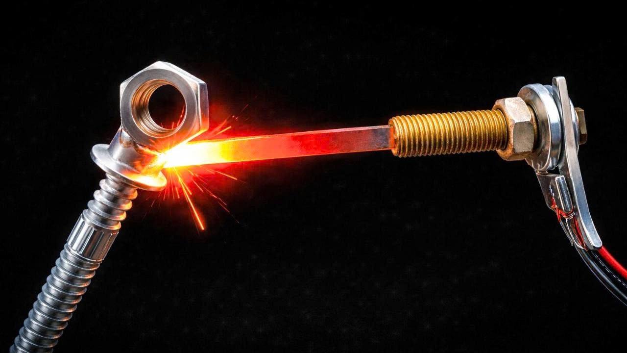 Больше никогда не покупайте сварочный аппарат! Превратите обычный гаечный ключ в самодельный свар...
