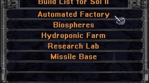 Master of Orion 2: Build Queue Lists! (1)