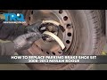 How to Replace Parking Brake Shoe Set 2008-2013 Nissan Rogue