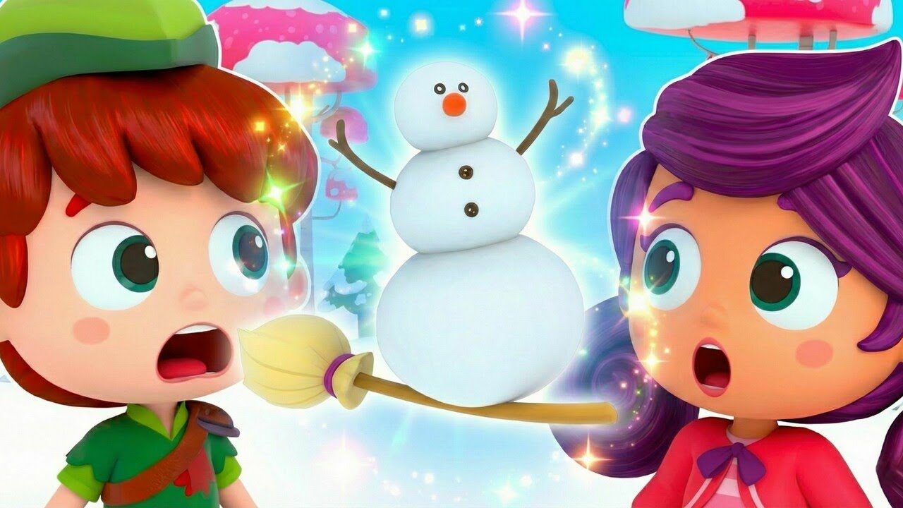 Нека построим магически снежен човек! ❄️ Червената шапчица и Робин Худ | Инкредитейлс