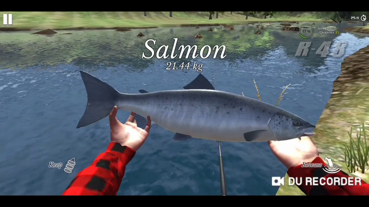 Ultimate Fishing Simulator (Salmon 21.44kg) YouTube