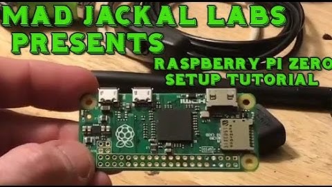 Mad Jackal Labs - Raspberry Pi  Basic Setup