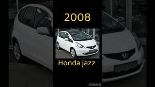 Evolution of Honda jazz (2001~2022) #shorts #hondajazz #viral #carlover #whatsappstatus #carreview