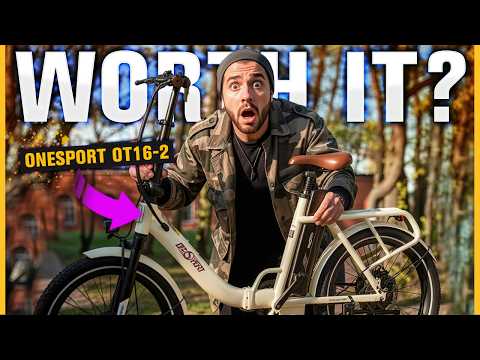 Cheap Foldable E-Bike Review — Worth It or Waste of Money? OneSport OT16-2