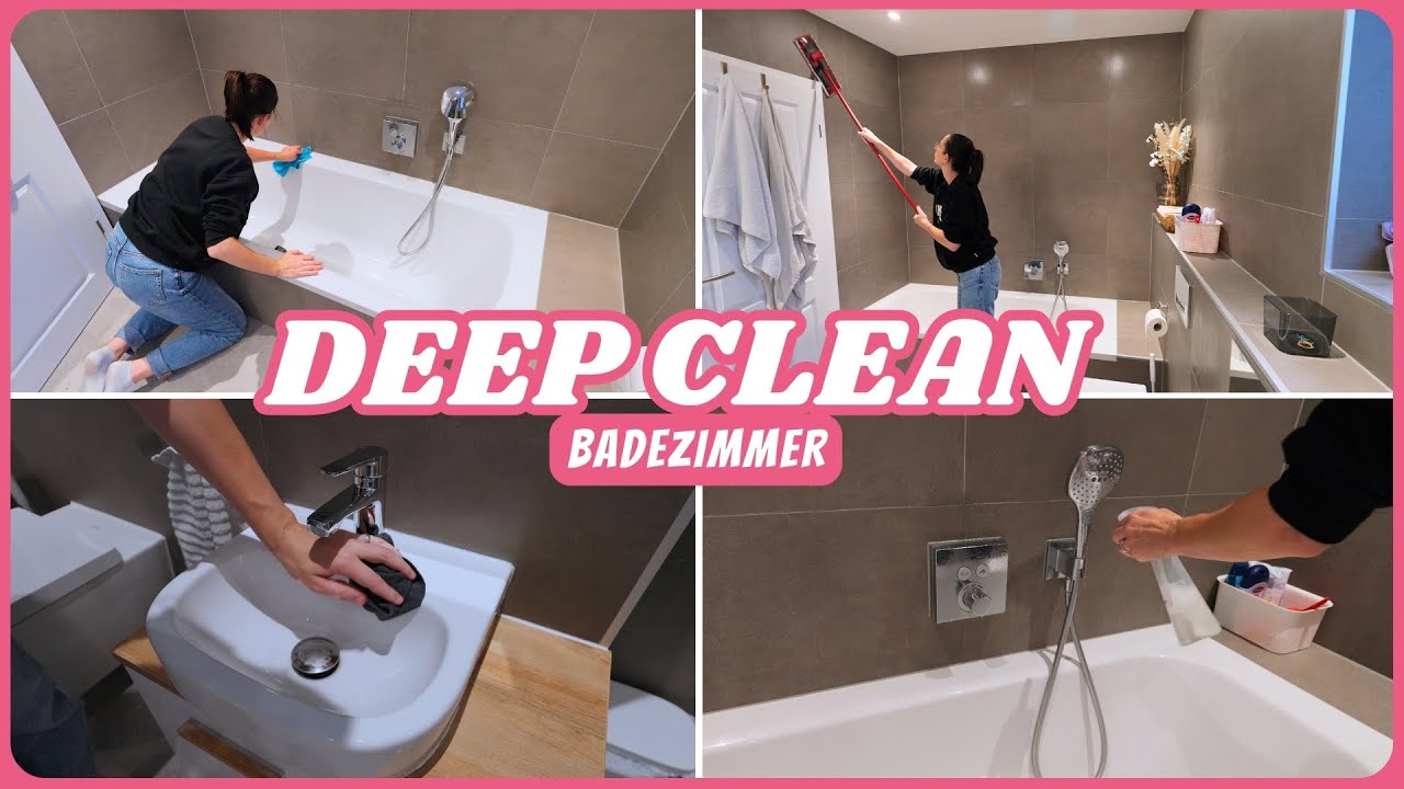 20 Minuten Putzmotivation & Deep Clean Badezimmer