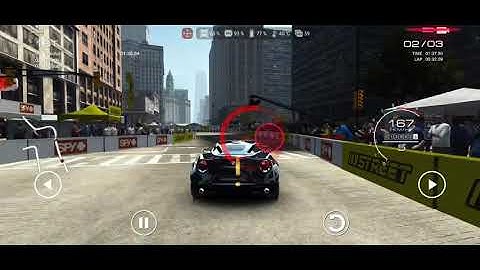 Grid autosport demo on Rog phone 2