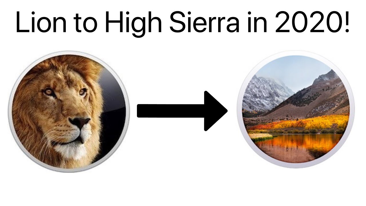 How To Upgrade From Mac Os X Lion To Macos High Sierra